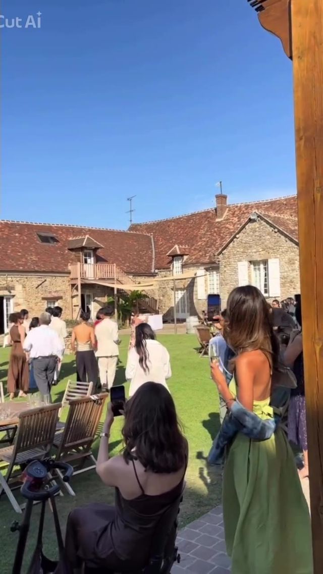 Vidéo : réception de mariage en extérieur