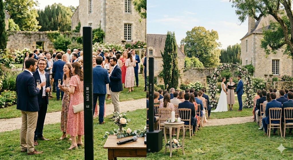 Pack vin d'honneur et cérémonie laïque — installation complète pour toute la journée